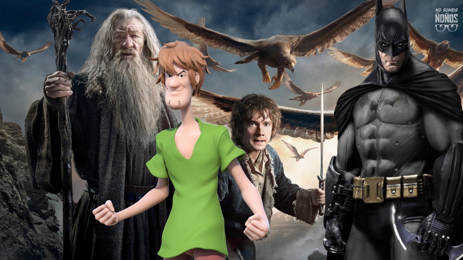 The Lord of the Rings, Scooby Doo, Shaggy, Batman, Gandalf, Multiversus