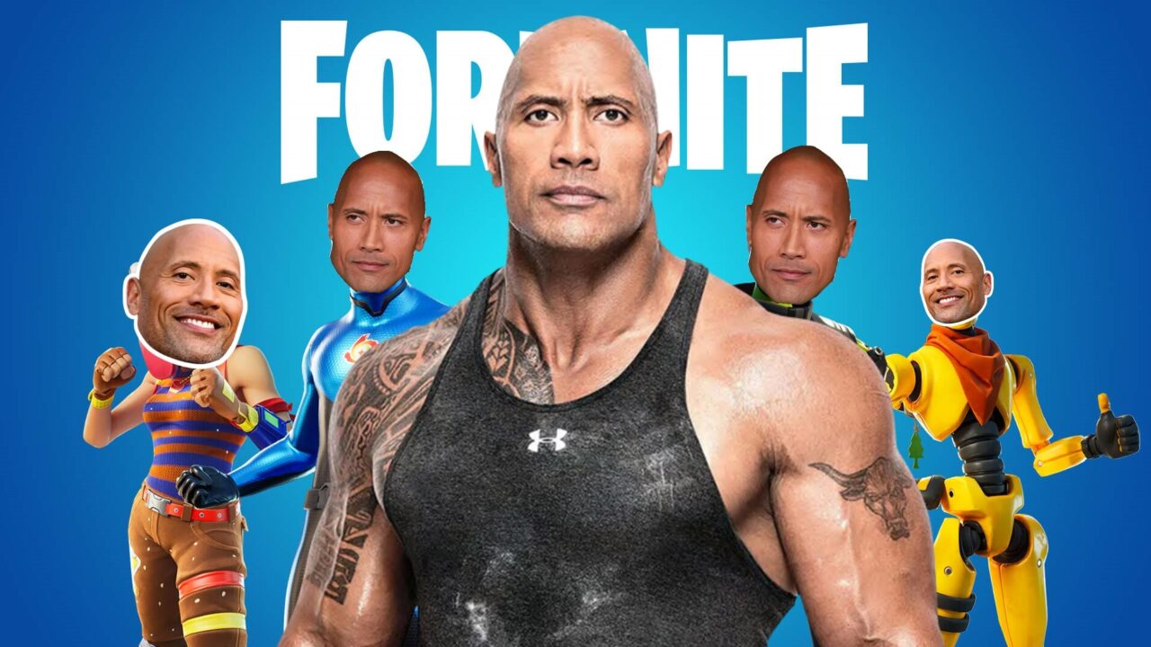 Fortnite, The Rock, Dwayne Johnson