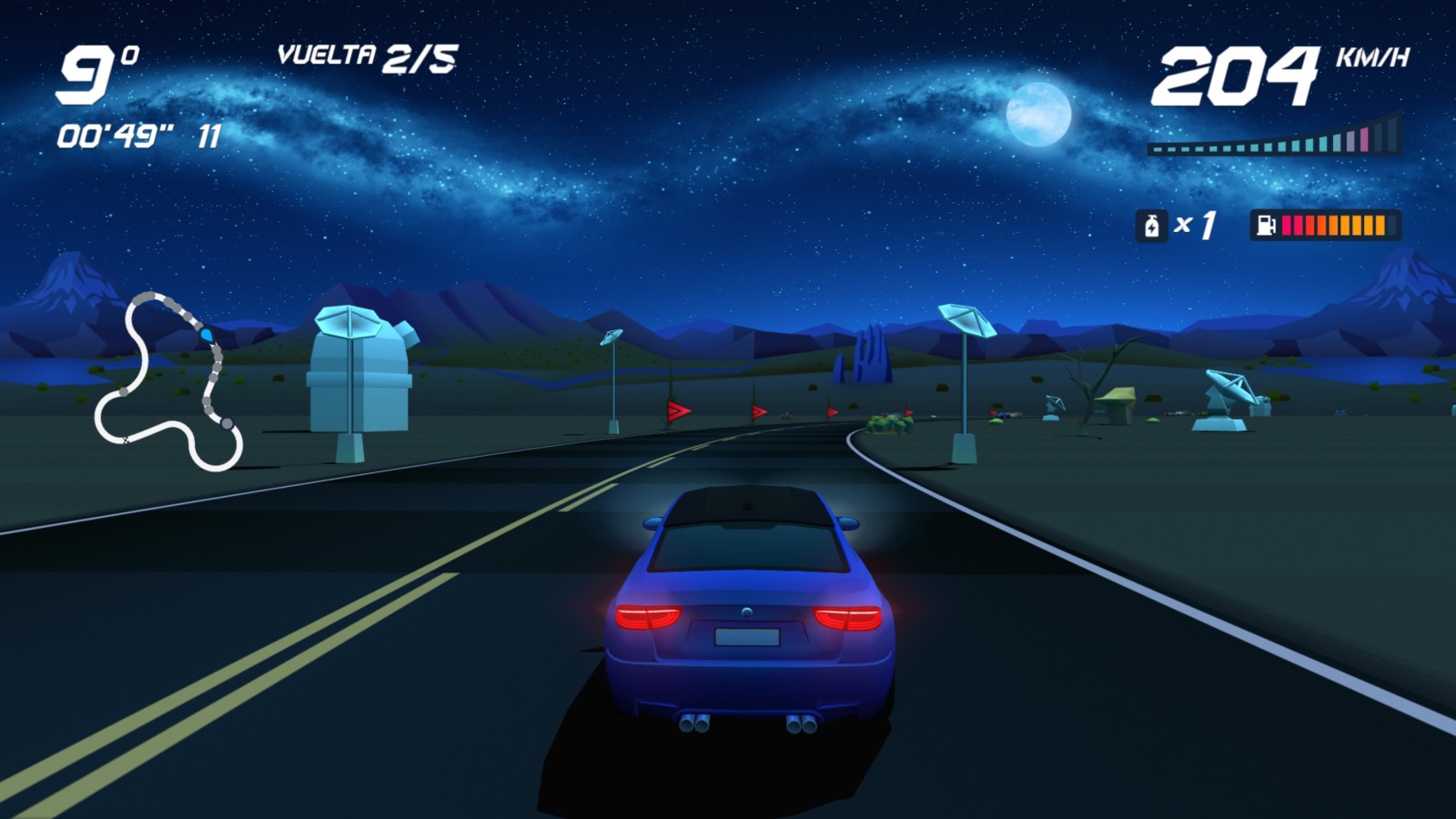 Horizon Chase Turbo + SENNA Forever: Para los amantes de la velocidad y lo retro (PlayStation 5) 8
