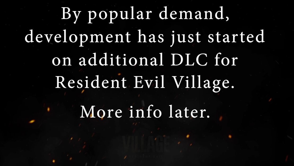Capcom confirma de Resident Evil Village recibirá DLC gratuito en un futuro 
