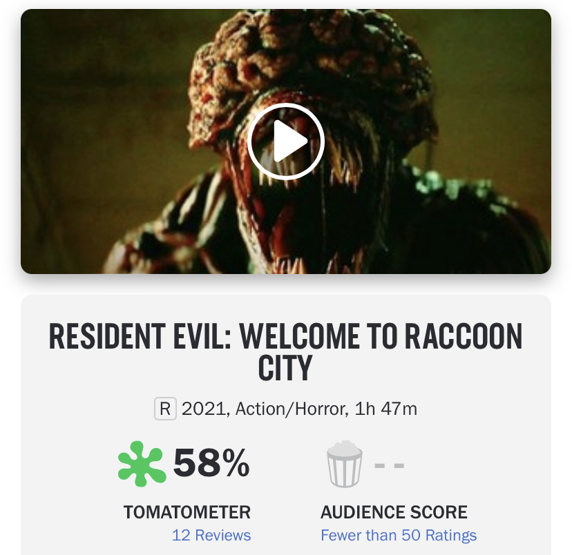 ‘Resident Evil: Welcome to Racoon City’ presenta sus primeras reseñas 1