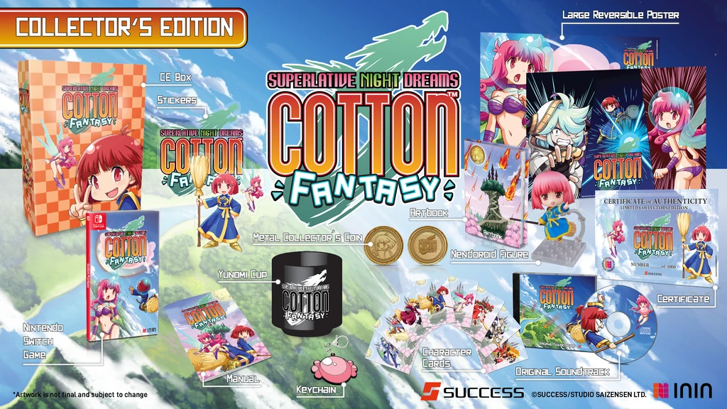 Cotton Fantasy: Asi es el nuevo juego de la saga que llegará a PlayStation 4 y Nintendo Switch