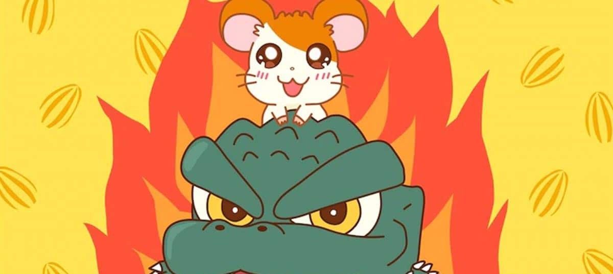 Godzilla x Hamtaro