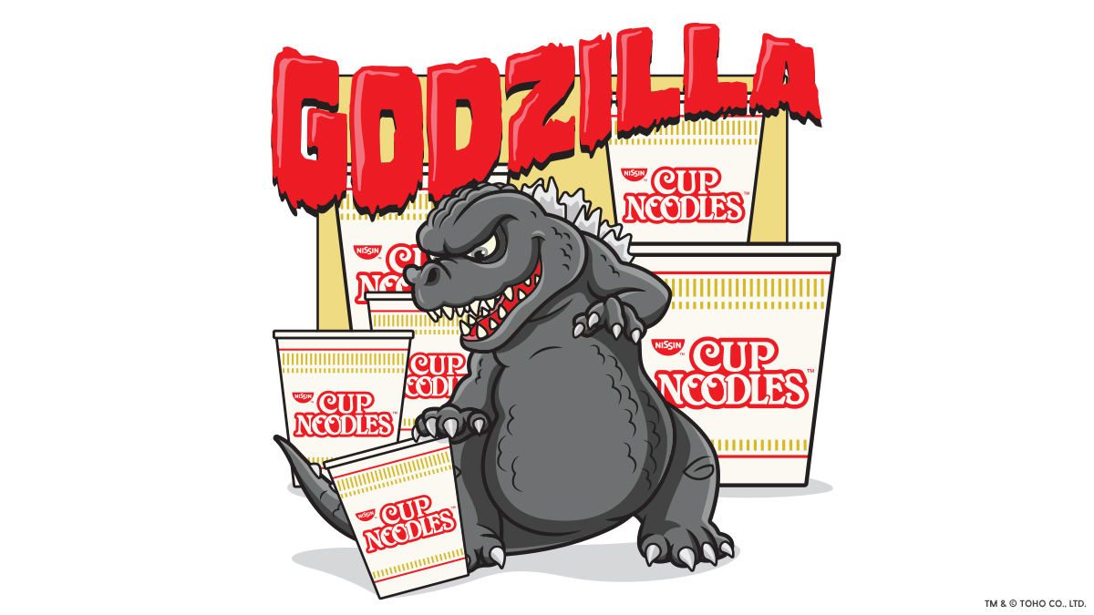 Godzilla, Cup Noodles