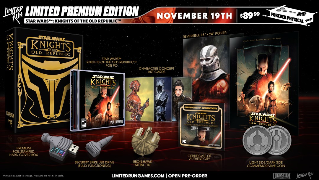 Star Wars: Knights Of The Old Republic tendrá preventa física a partir del 19 de noviembre 3