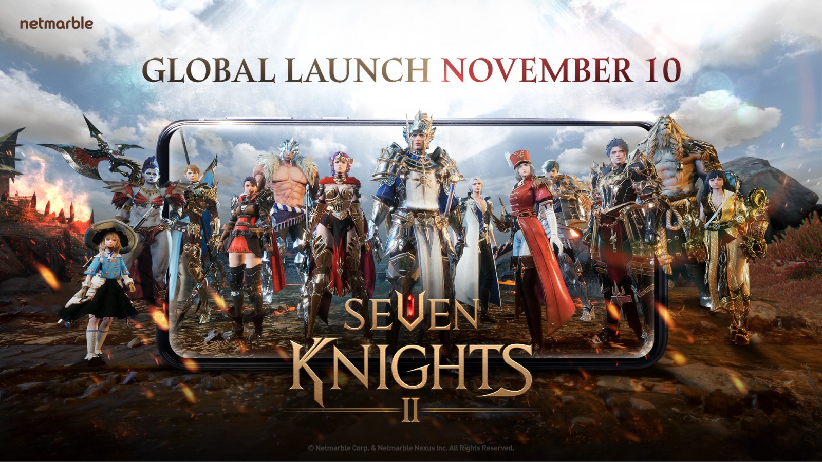 Ya está disponible Seven Knights 2 a nivel mundial