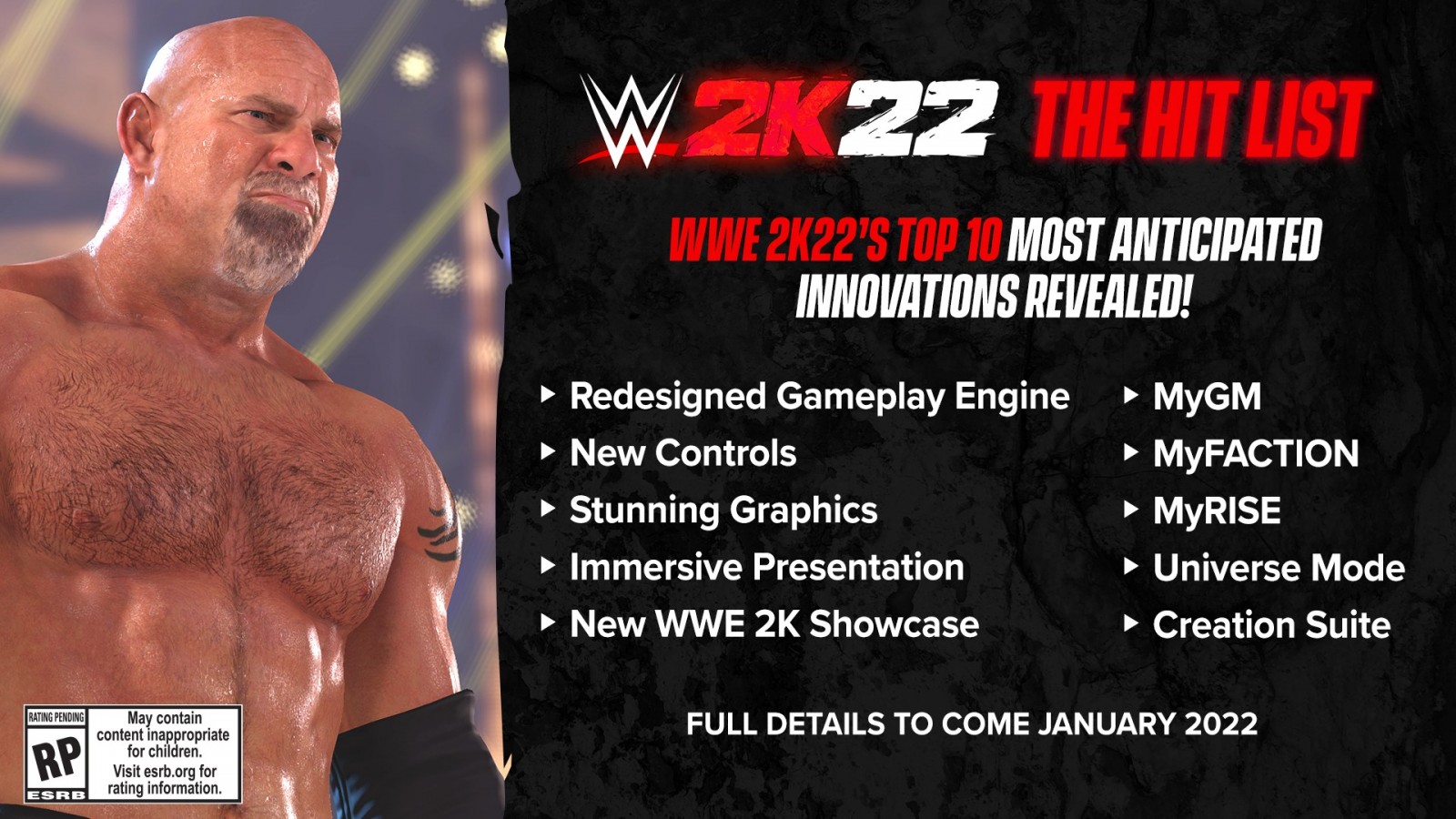 2K Games revela las principales novedades e innovaciones de WWE 2K22 de cara a su lanzamiento en Marzo de 2022 1