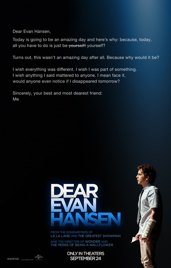 Reseña: Dear Evan Hansen ¿La vida puede cambiar de la noche a la mañana? 1