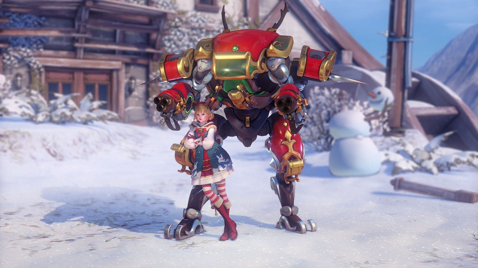 El Paraíso Invernal de Overwatch ya está disponible