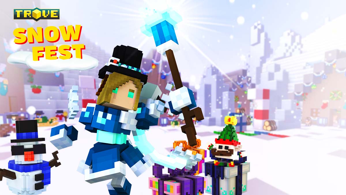 ¡Trove celebra el evento Snowfest!