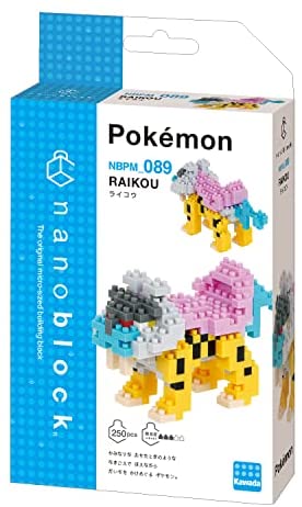 Pokémon: Raikou, Entei y Suicune de Nanoblock llegarán en abril de 2022 8