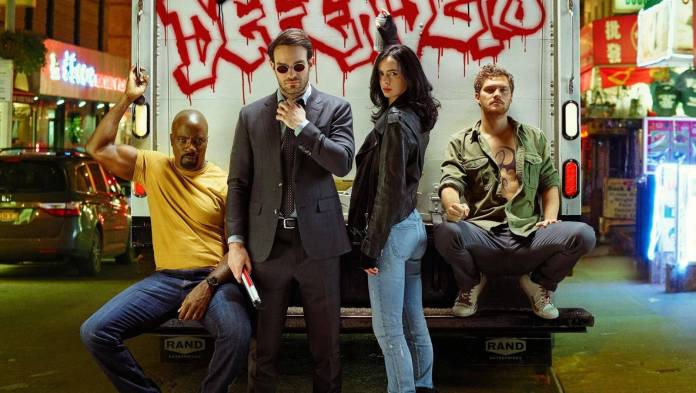 The Defenders, Daredevil, Jessica Jones, Luke Cage, Iron Fist