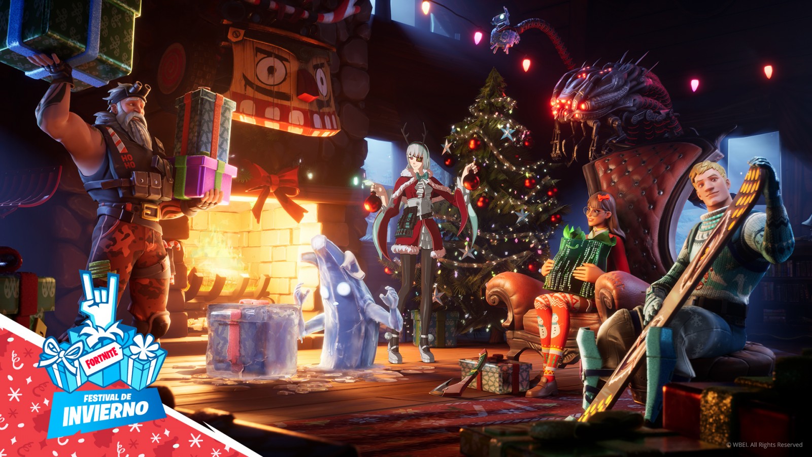 Fortnite celebra la navidad junto a Spider-Man