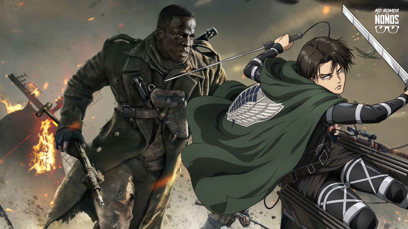 Attack on Titan, Levi, Call of Duty Vanguard