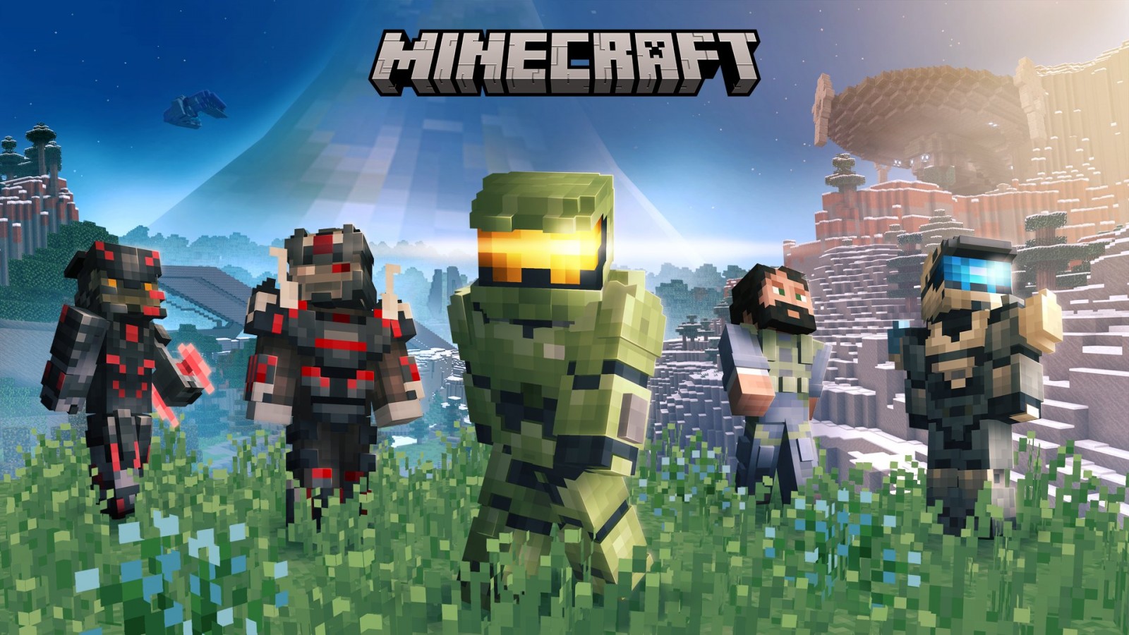 Minecraft anuncia colaboración con Halo Infinite