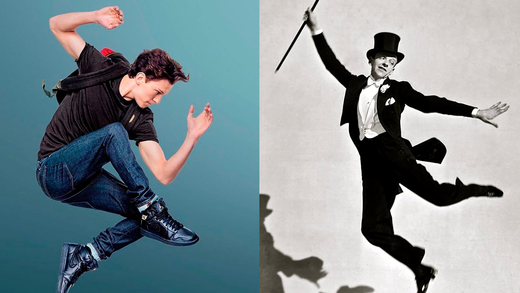 Tom holland, Fred Astaire