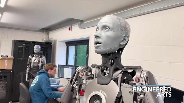 Fabrican robot con asombrosas expresiones casi humanas 1