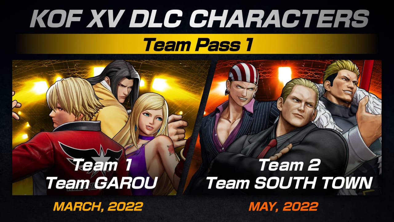 SNK anuncia los primeros DLC de The King of Fighters XV