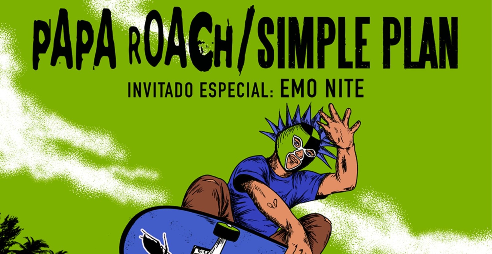 Papa Roach y Simple Plan regresan a la CDMX el 4 de abril