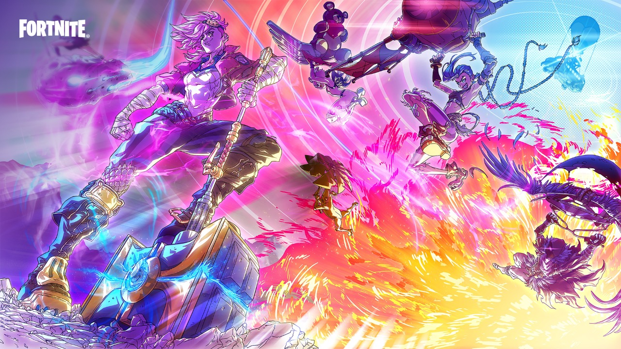 Vi de League of Legends Arcane llega a Fortnite