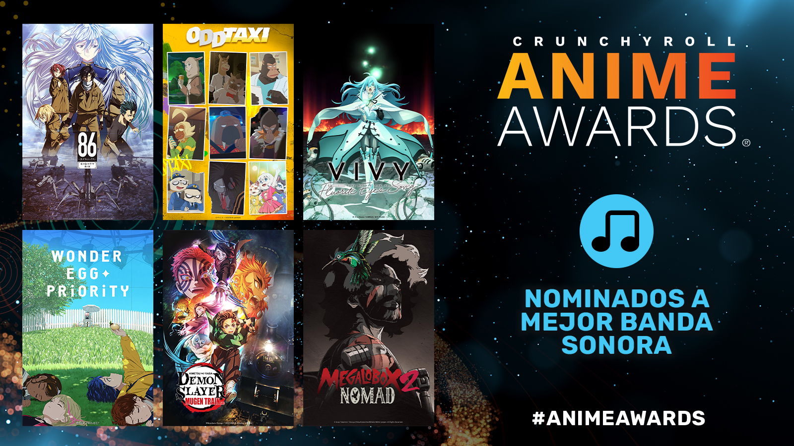 Crunchyroll anuncia las nominaciones para los Anime Awards 2022 3
