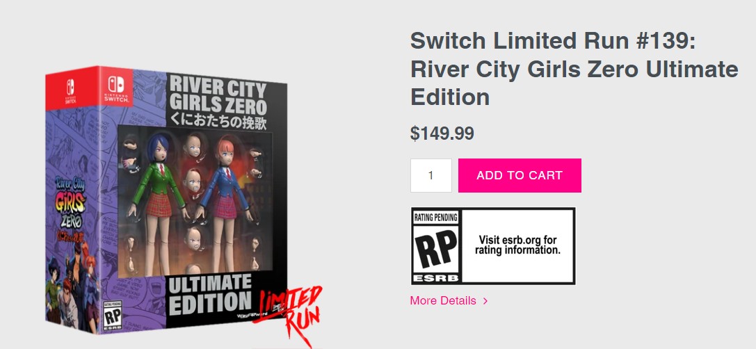 Ya puedes preordenar el juego físico de River City Girls Zero 1