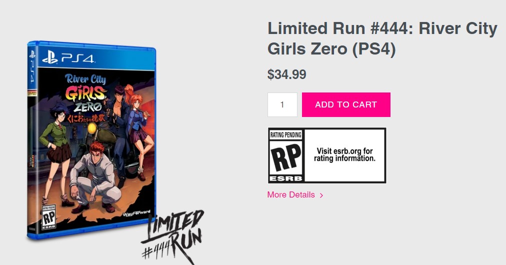 Ya puedes preordenar el juego físico de River City Girls Zero 3