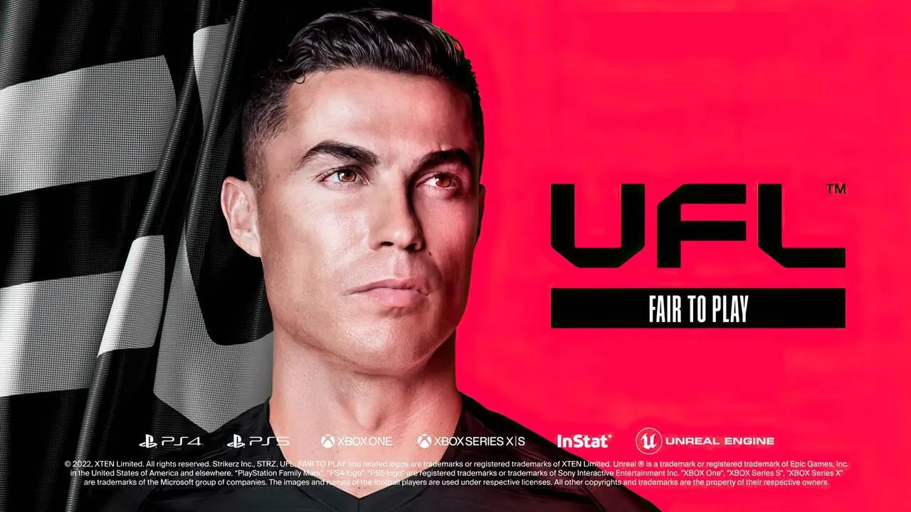 El juego de fútbol free to play llamado UFL muestra su gameplay y confirma a CR7 como embajador