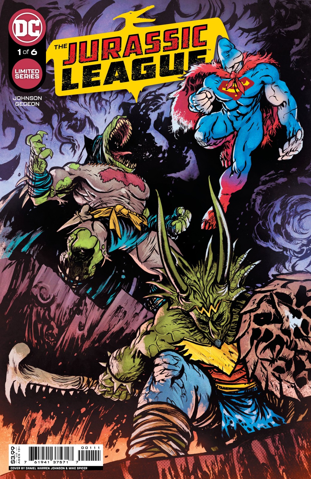 DC anuncia ‘Jurassic League’, convirtiendo a la Liga en dinosaurios 1