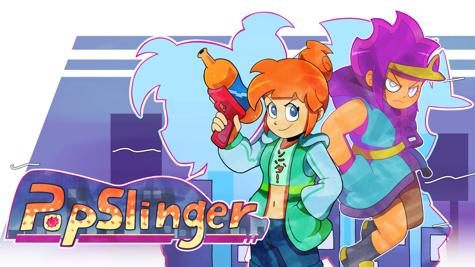 PopSlinger: Un juego de disparos inspirado en el anime de los 90 para Switch