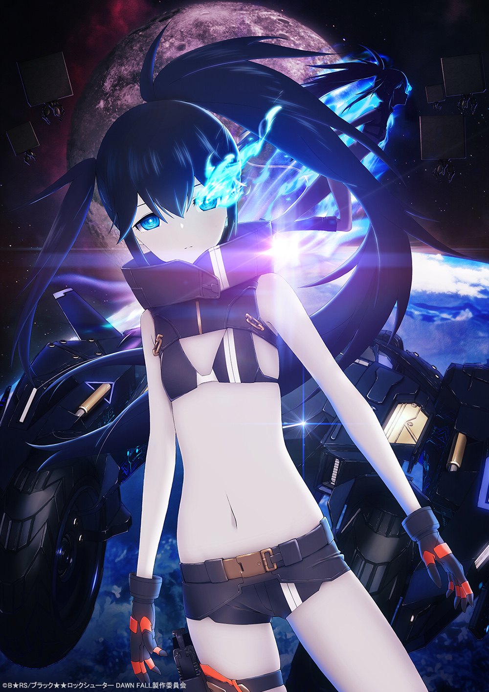 Black Rock Shooter: Dawn Fall estrena el 3 de abril en Japón