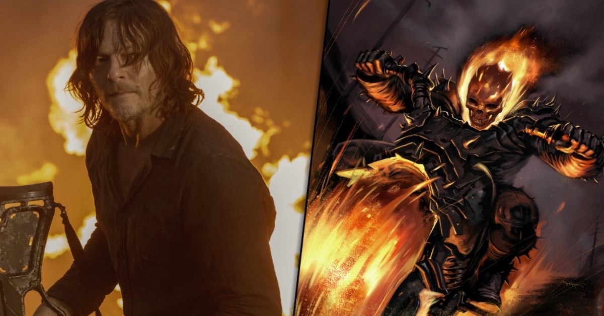 ¿Norman Reedus es el nuevo Ghost Rider?