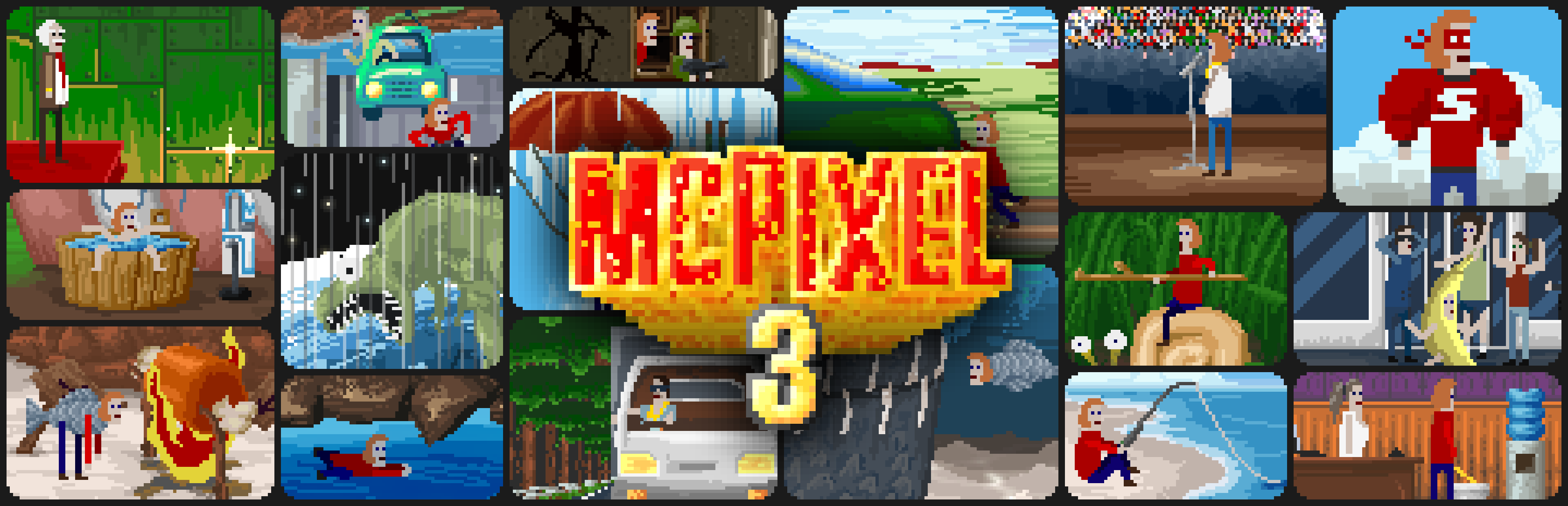 McPixel 3 nuestro héroe favorito de 8bits está de regreso