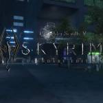Skyrim ciudad futurista