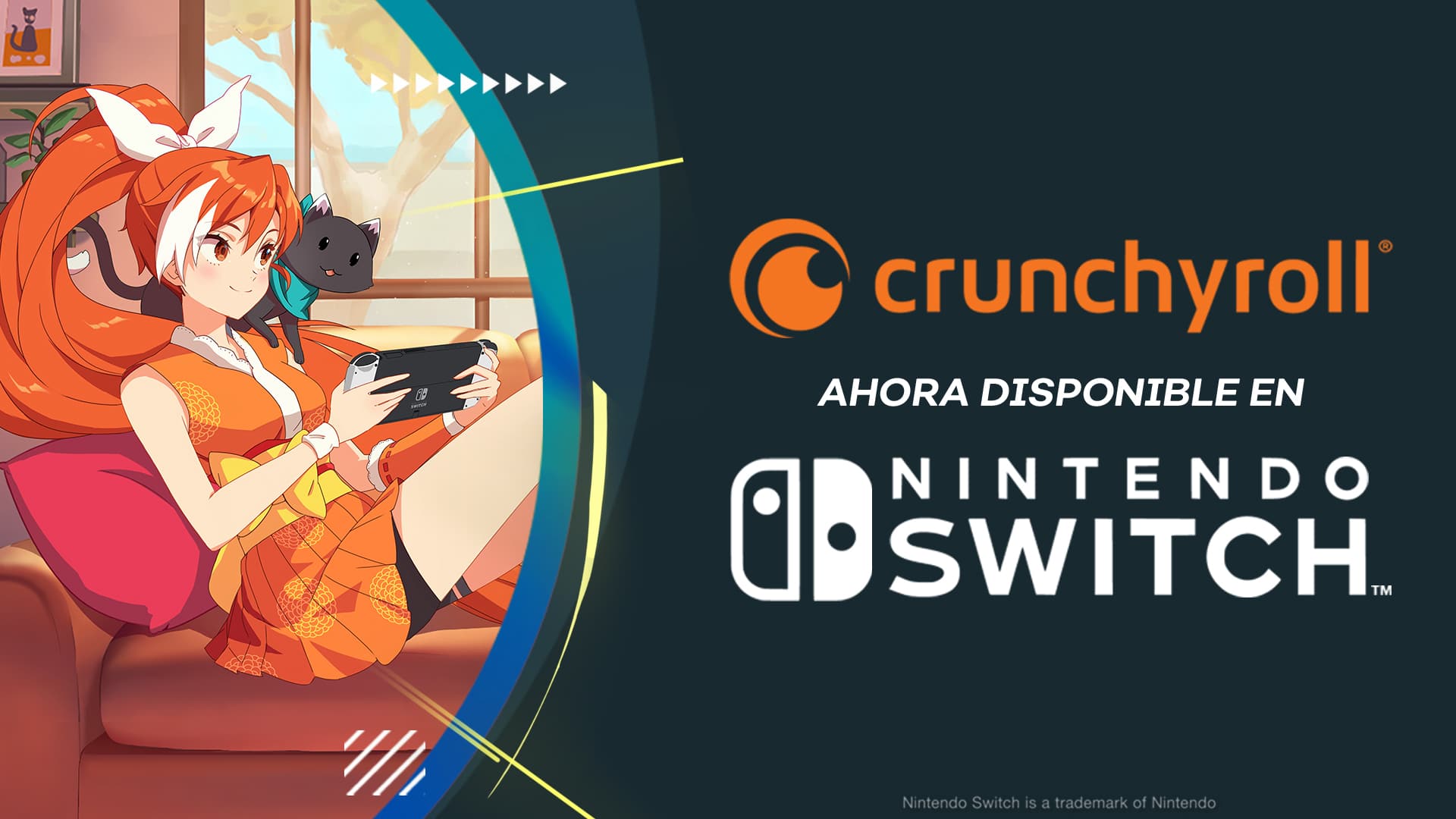 ¡Ya puedes ver Crunchyroll en tu Nintendo Switch!