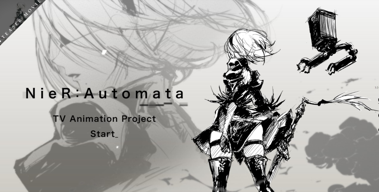 Se hace oficial el anime de NieR Automata