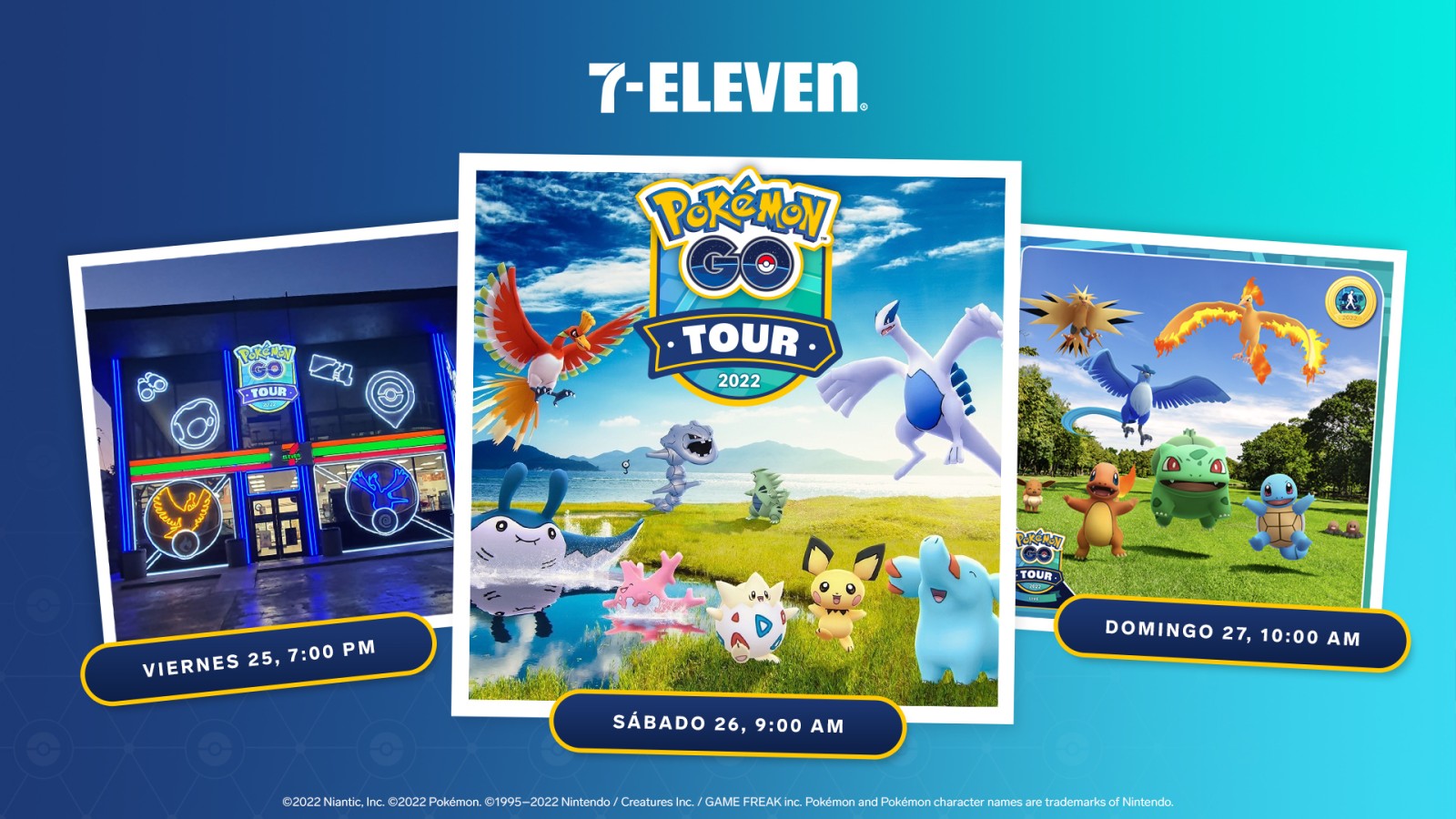7-Eleven lanza evento legendario para celebrar el Pokémon GO Tour en México 3