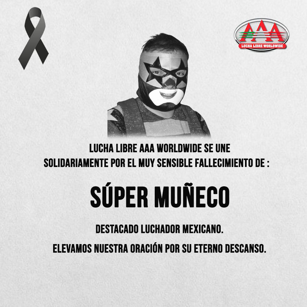 ÚLTIMA HORA: Fallece Súper Muñeco, leyenda de la lucha libre, a los 59 años 1