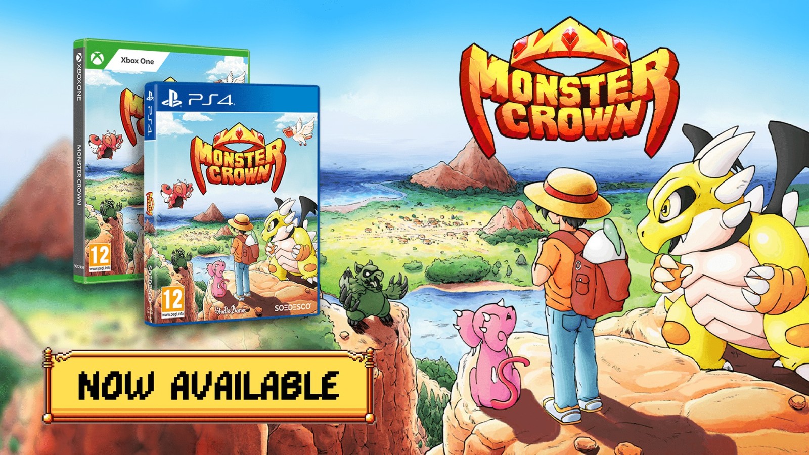 Monster Crown se lanza hoy en PS4 y Xbox One