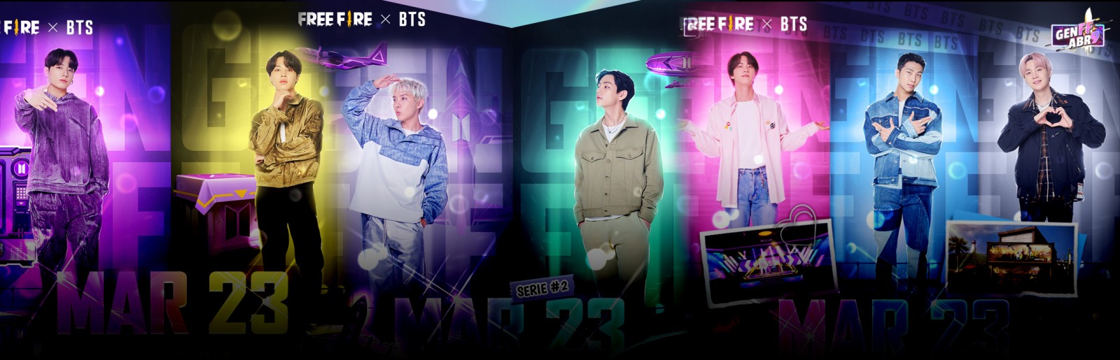 Free Fire x BTS