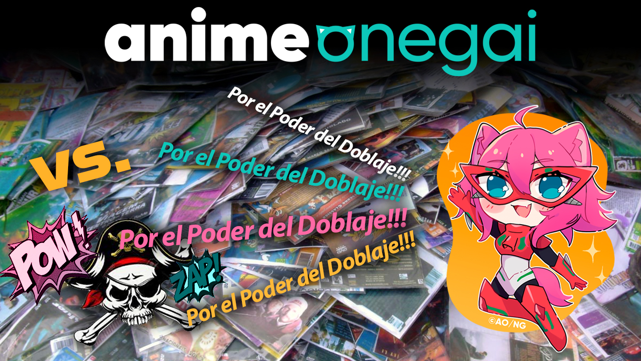 Anime Onegai utiliza el doblaje para combatir la piratería