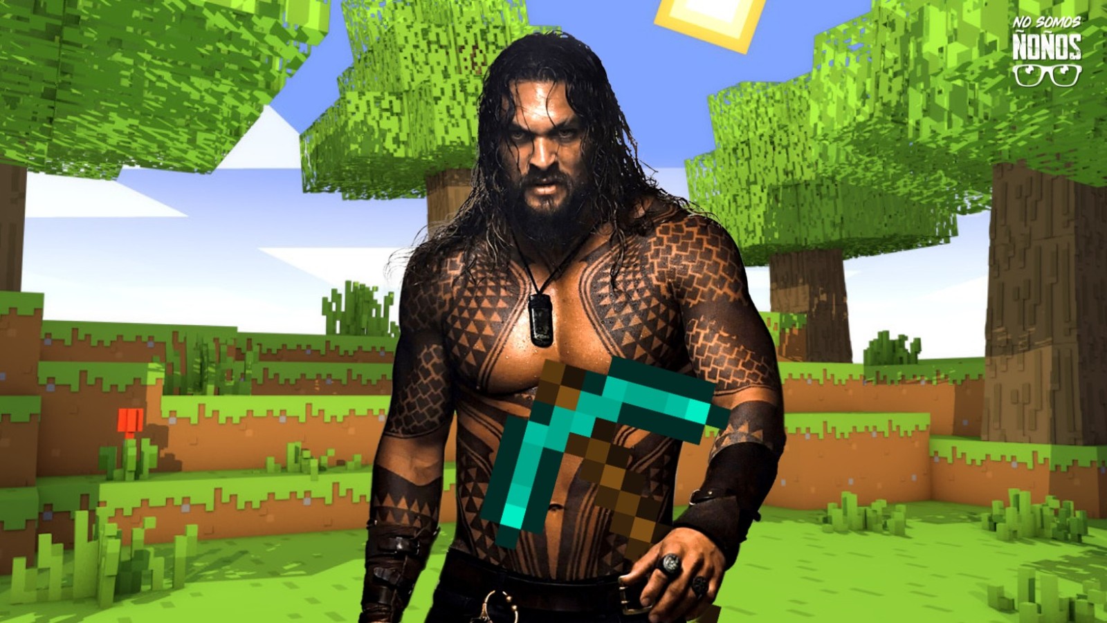 Jason Momoa en pláticas para protagonizar el live-action de Minecraft