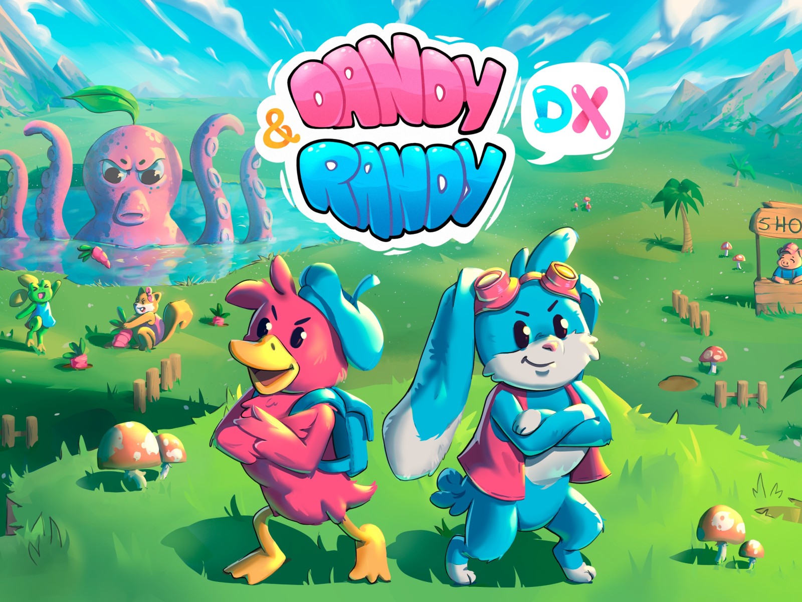 Dandy & Randy DX llegan el 29 de abril a consolas y PC