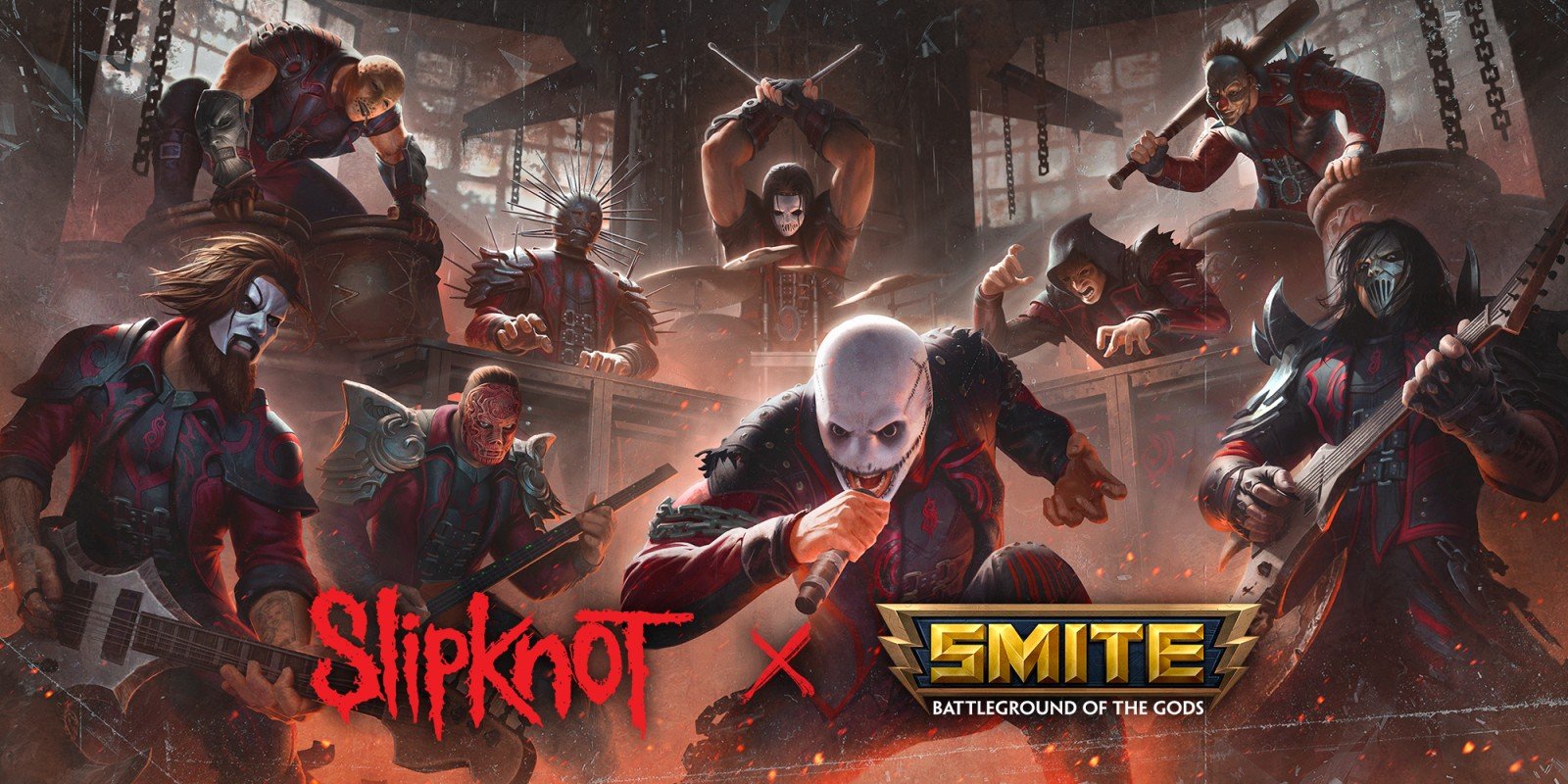 ¡SMITE anuncia colaboracion con Slipknot!