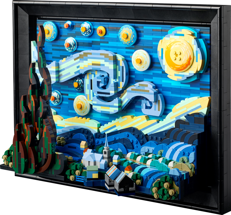 LEGO Ideas: La noche estrellada de Vincent Van Gogh ya es un set oficial, la preventa comienza el 25 de mayo 10