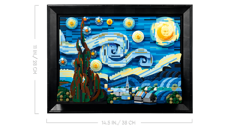 LEGO Ideas: La noche estrellada de Vincent Van Gogh ya es un set oficial, la preventa comienza el 25 de mayo 7
