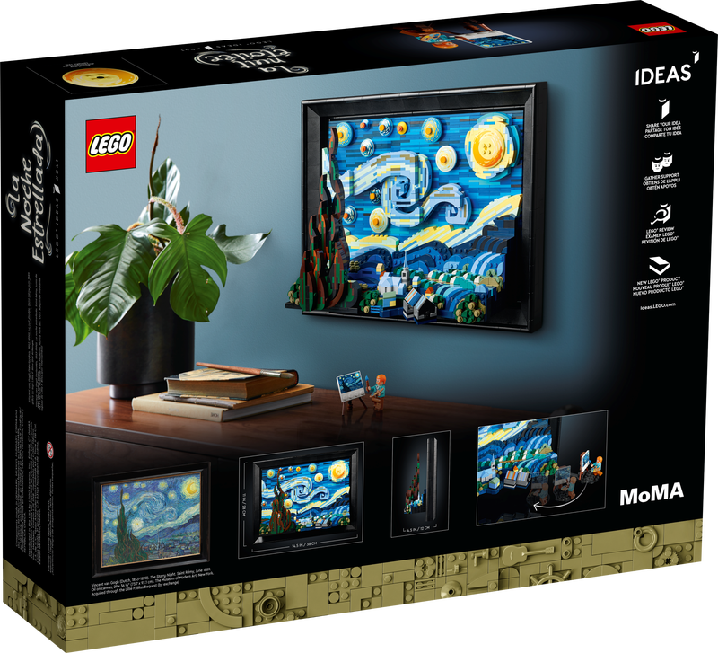 LEGO Ideas: La noche estrellada de Vincent Van Gogh ya es un set oficial, la preventa comienza el 25 de mayo