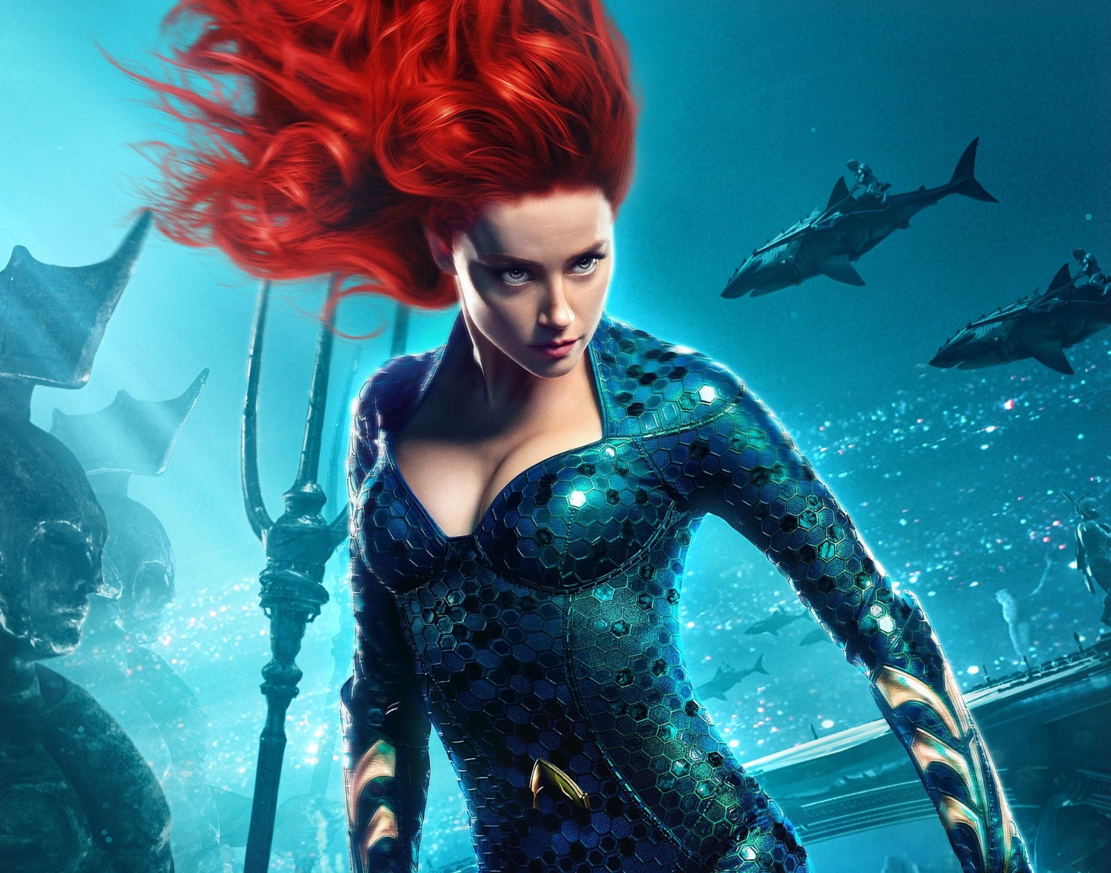 ¡Ya basta con tanta maldad! ¡Amber Heard se avienta spoilers de Aquaman 2 en su juicio!