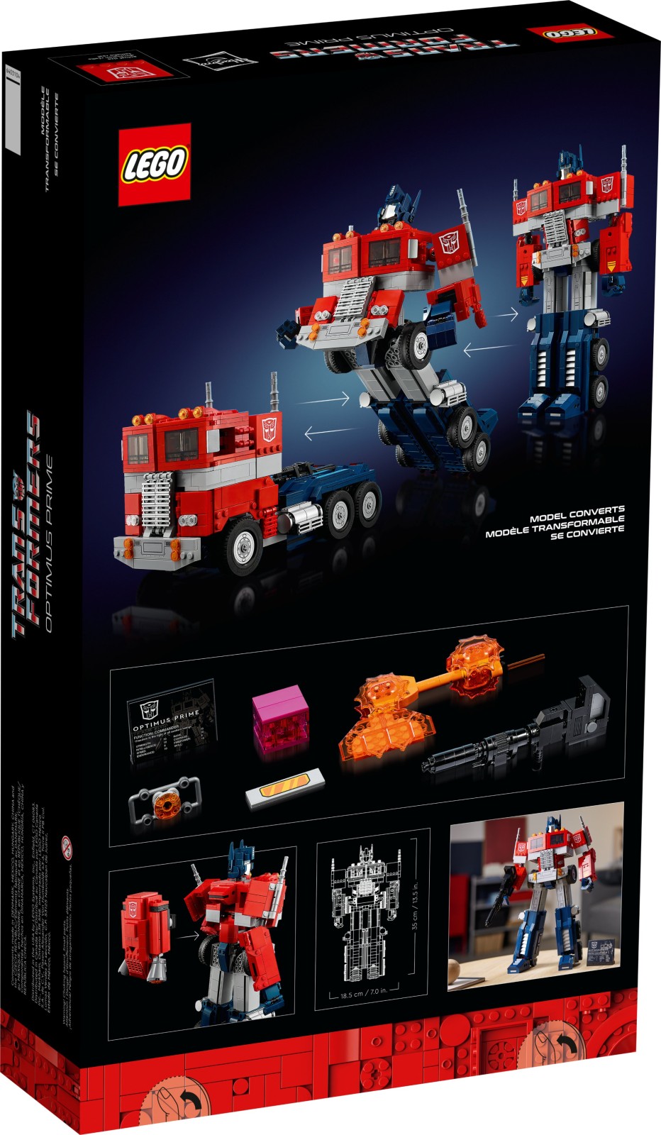 LEGO Transformers: Optimus Prime G1 llegará el 1 de junio. 3