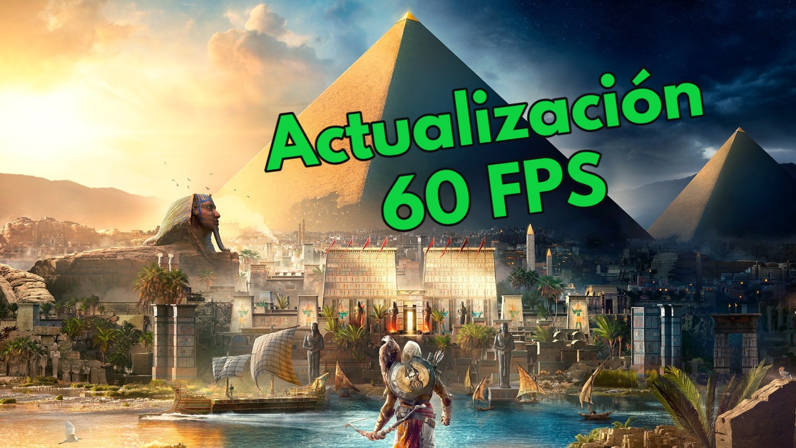 Assassin’s Creed: Origins obtendrá una actualización en Xbox Series X|S y PlayStation 5 que te permitirá jugarlo a 60 FPS